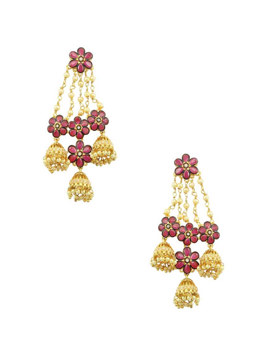 checkered_polki-earring-ERCK16890RNBD