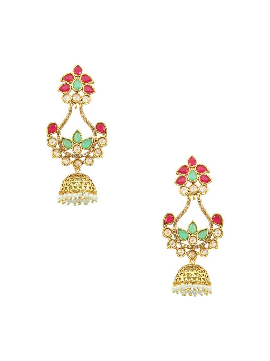 checkered_polki-earring-ERCK16966REHG