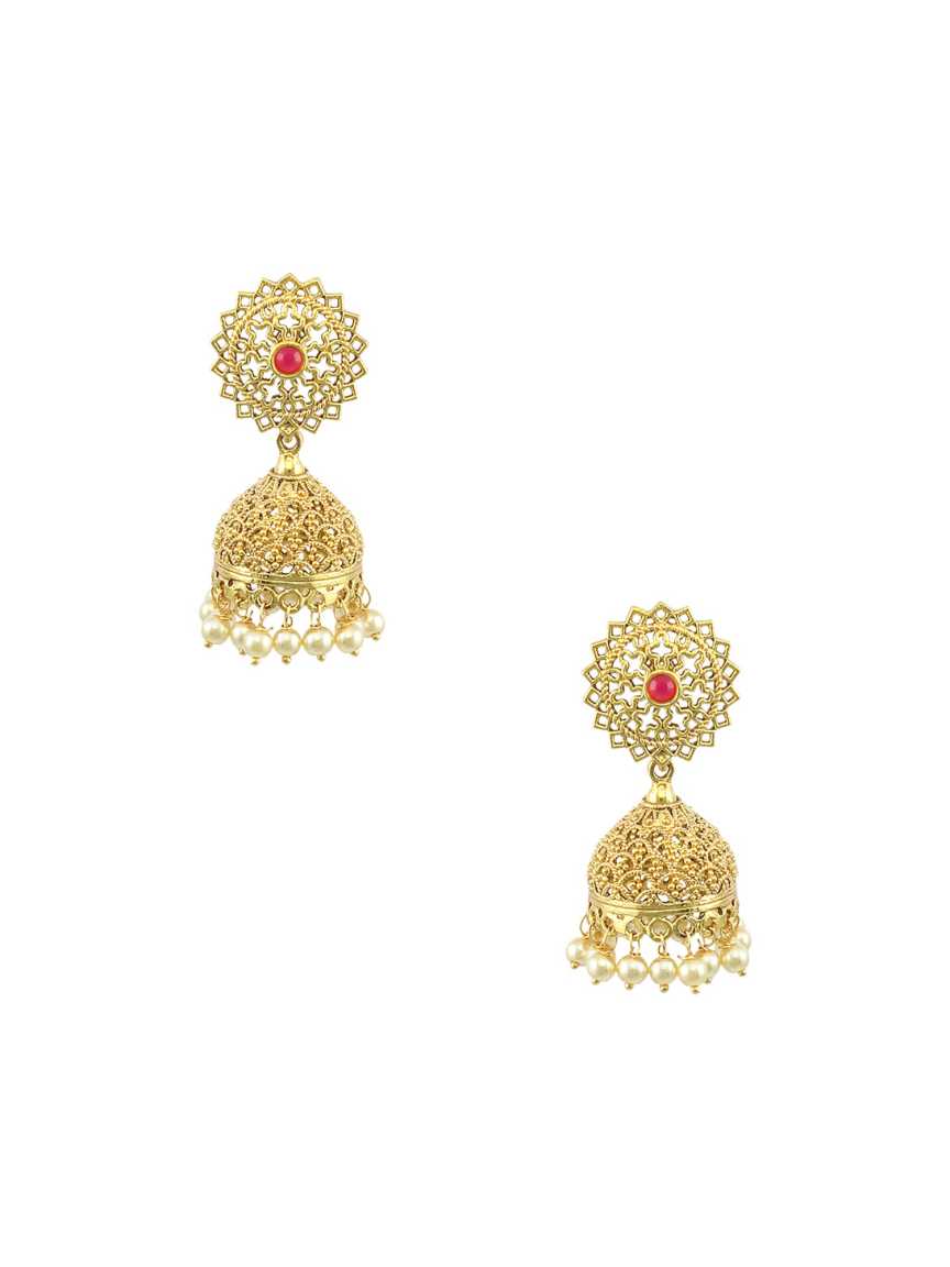 checkered_polki-earring-ERCK16980RBHG