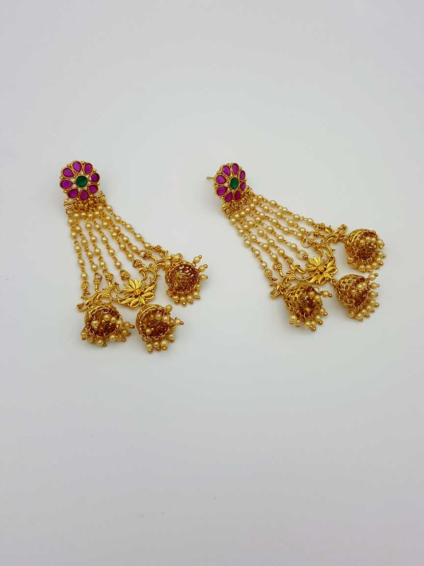 checkered_polki-earring-ERCK17553REHG
