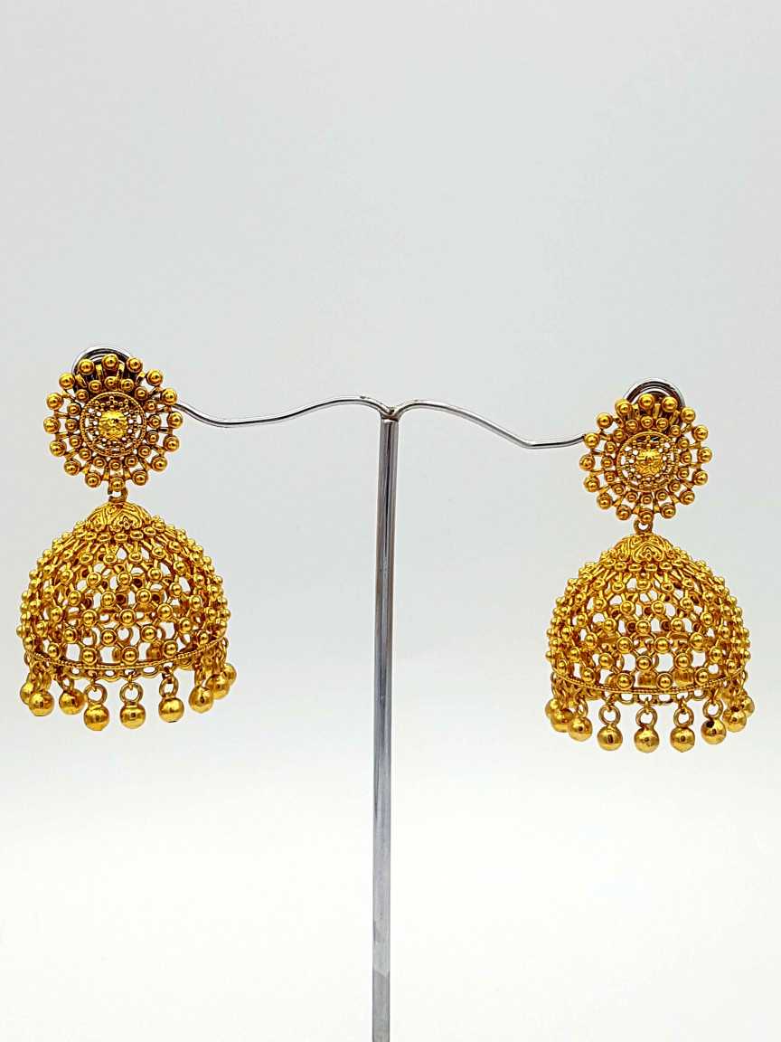 EARRING in CHECKERED POLKI Style | Design - 17645