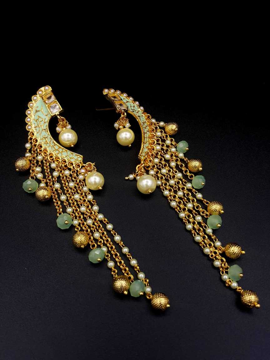 checkered_polki-earring-ERCK18565GMHG