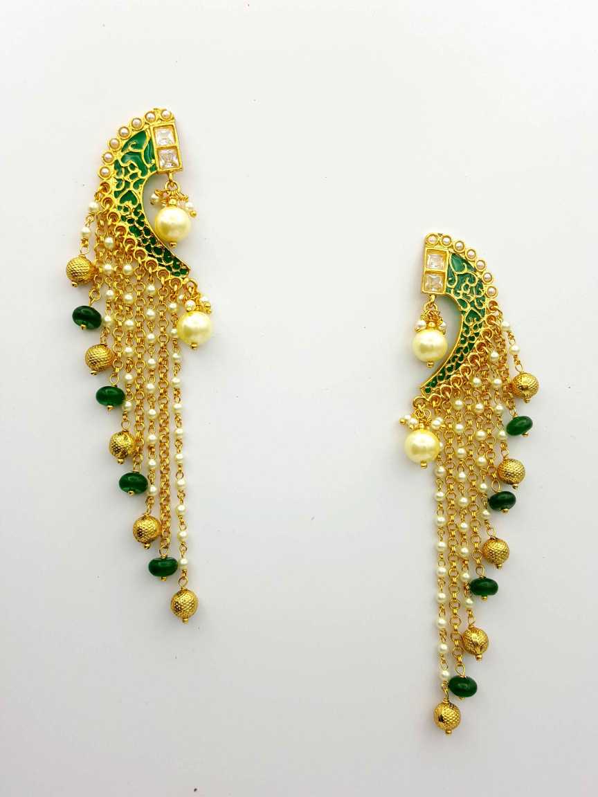 checkered_polki-earring-ERCK18565GNHG