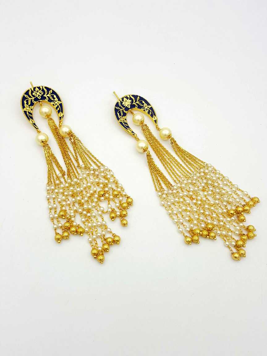 checkered_polki-earring-ERCK18629BLHG