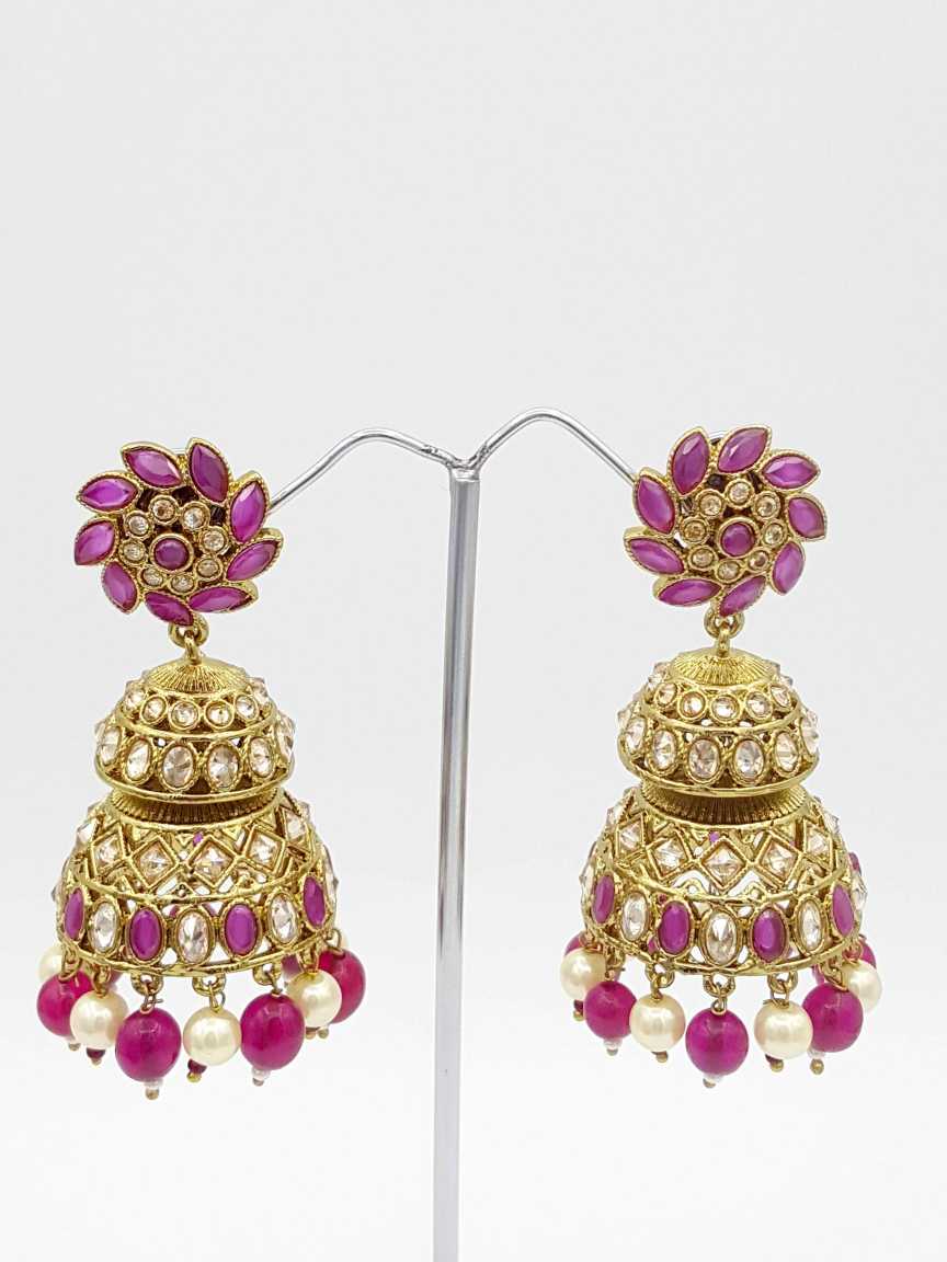 checkered_polki-earring-ERCK18710RBDG