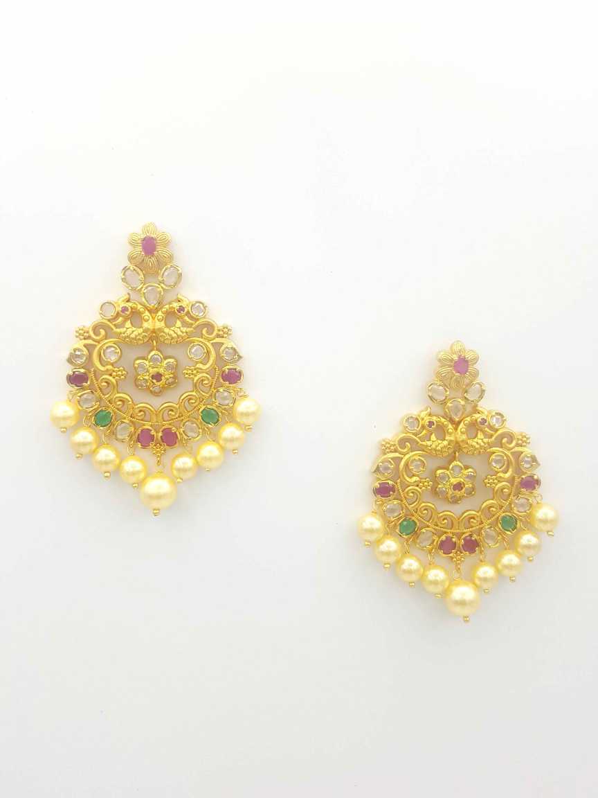 checkered_polki-earring-ERCK18961REGT