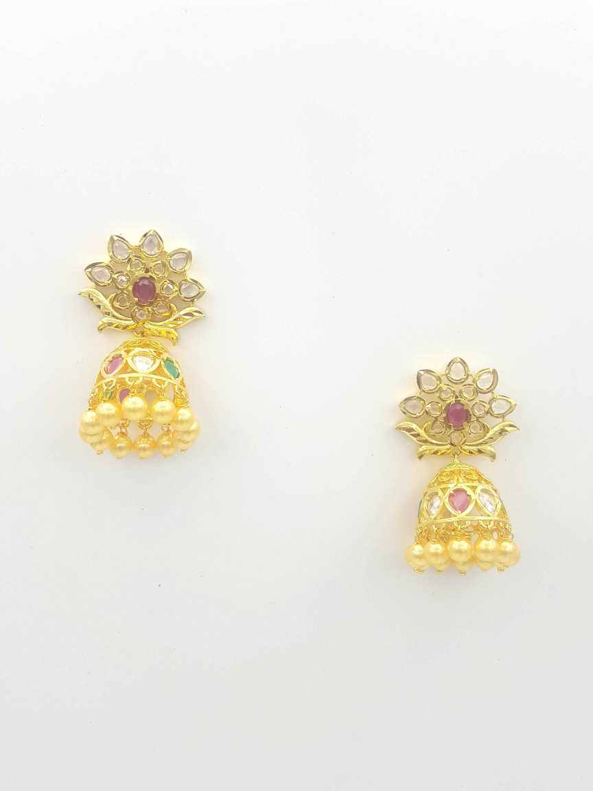 checkered_polki-earring-ERCK18974REGT