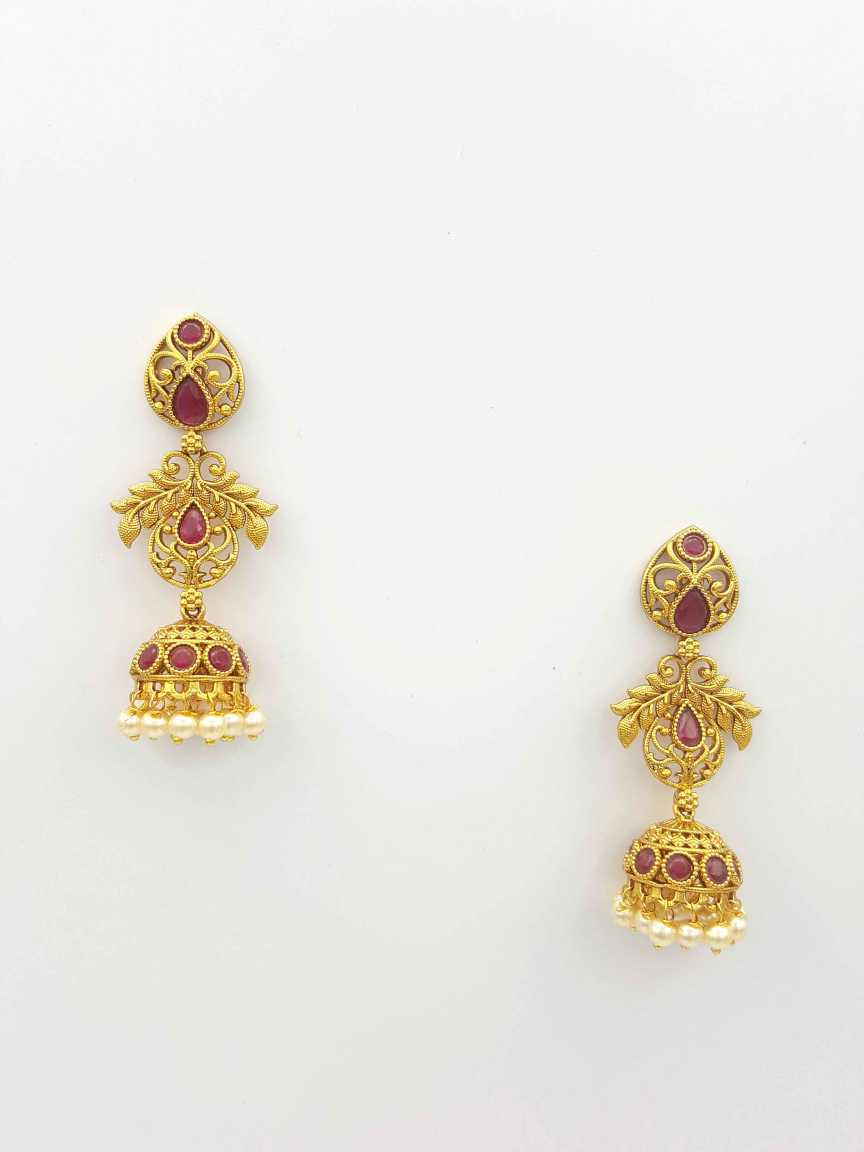 checkered_polki-earring-ERCK18993RBHG