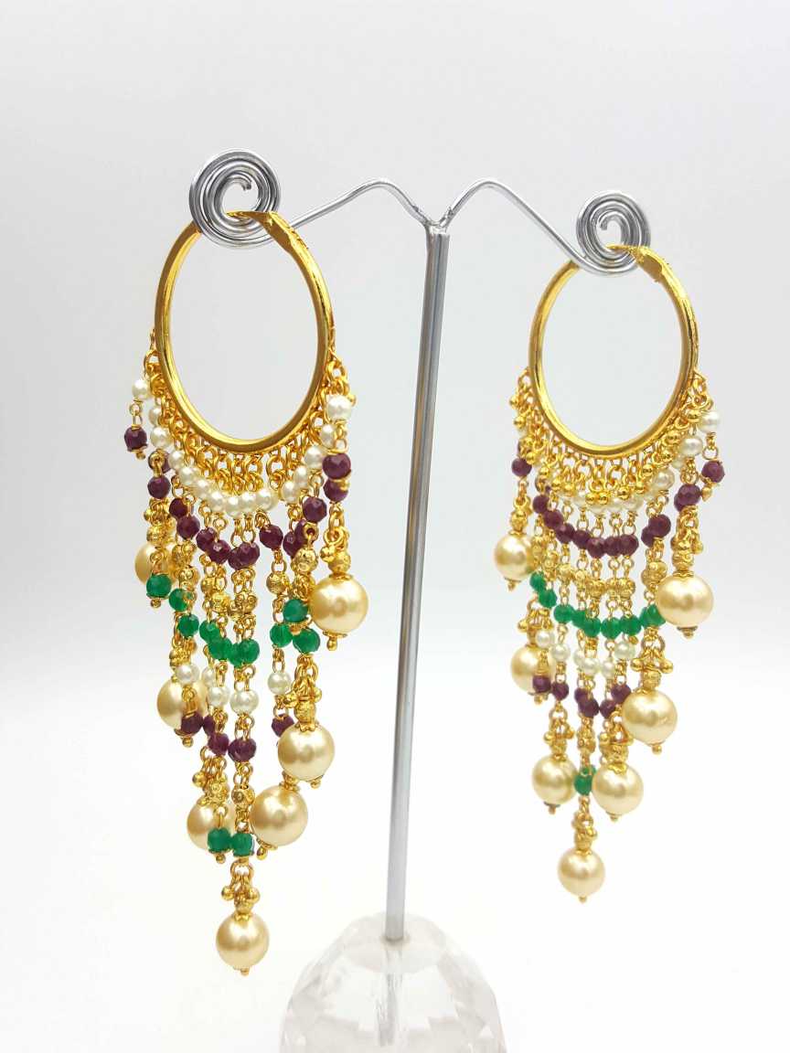 checkered_polki-earring-ERCK19006REHG