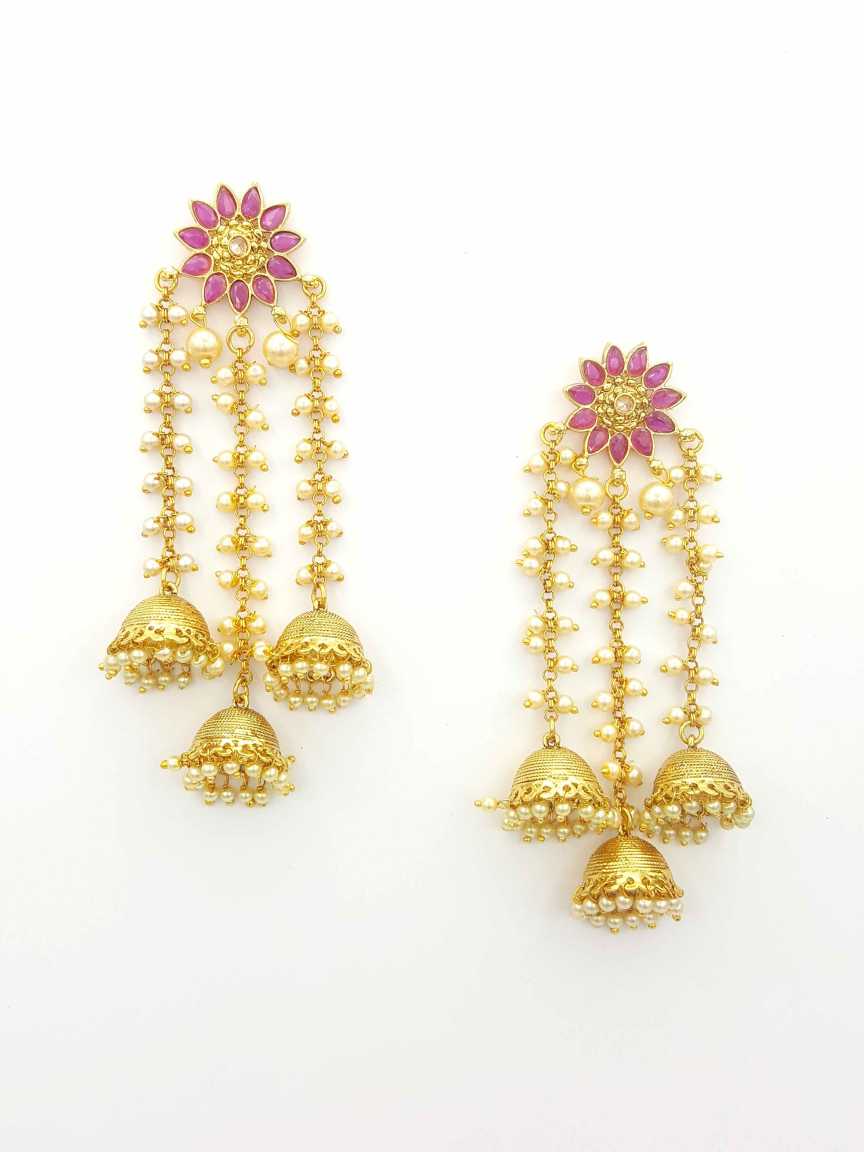 checkered_polki-earring-ERCK19053RNHG