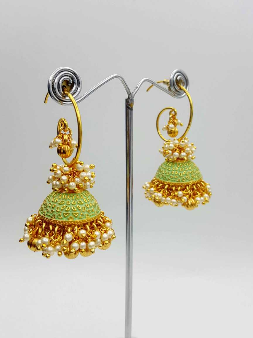 checkered_polki-earring-ERCK19062GMHG