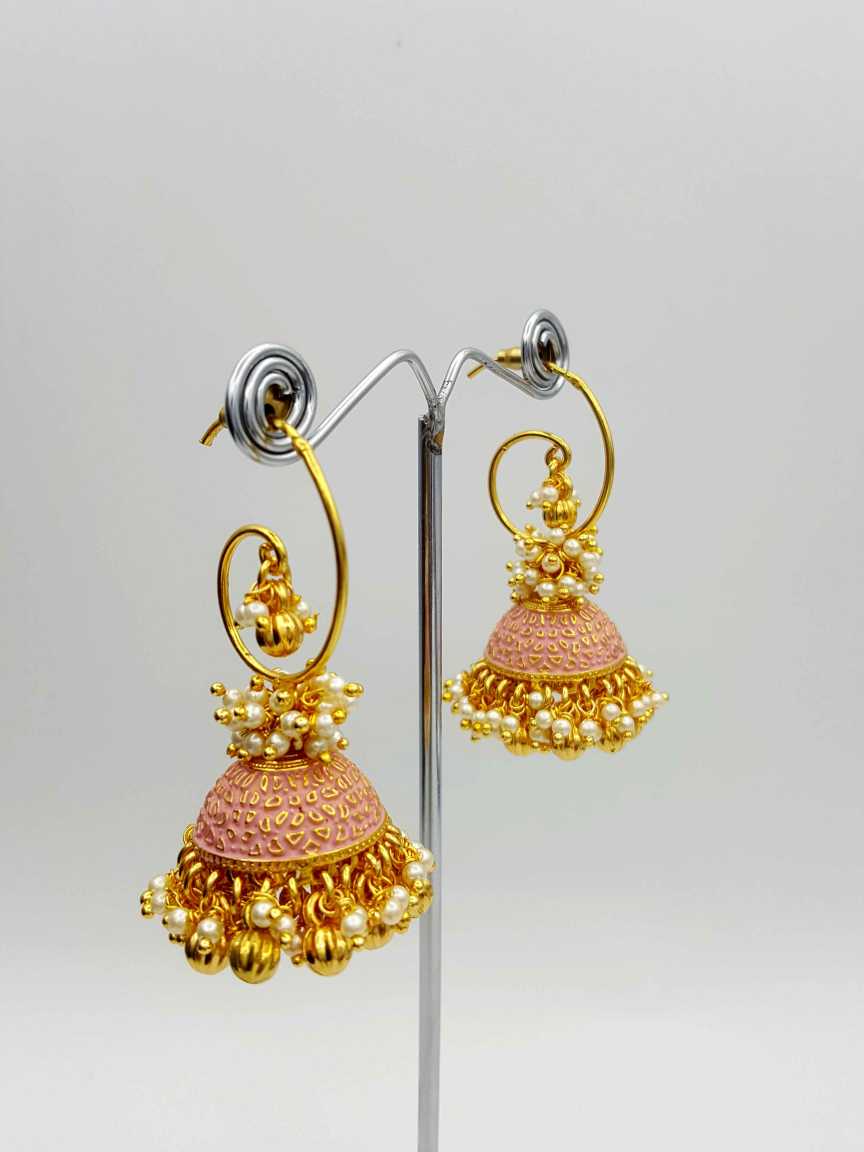 checkered_polki-earring-ERCK19062PKHG