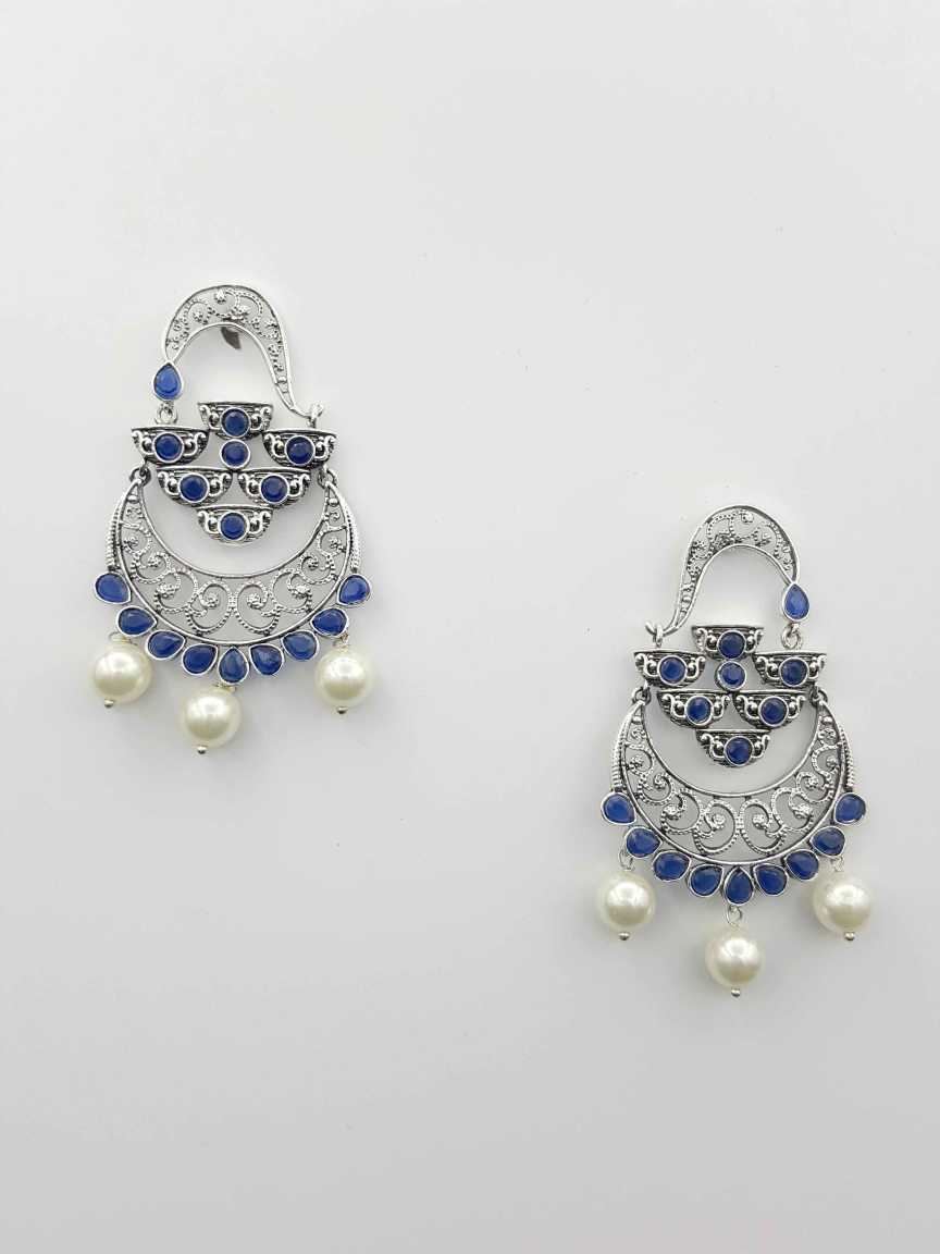checkered_polki-earring-ERCK19208BLRH