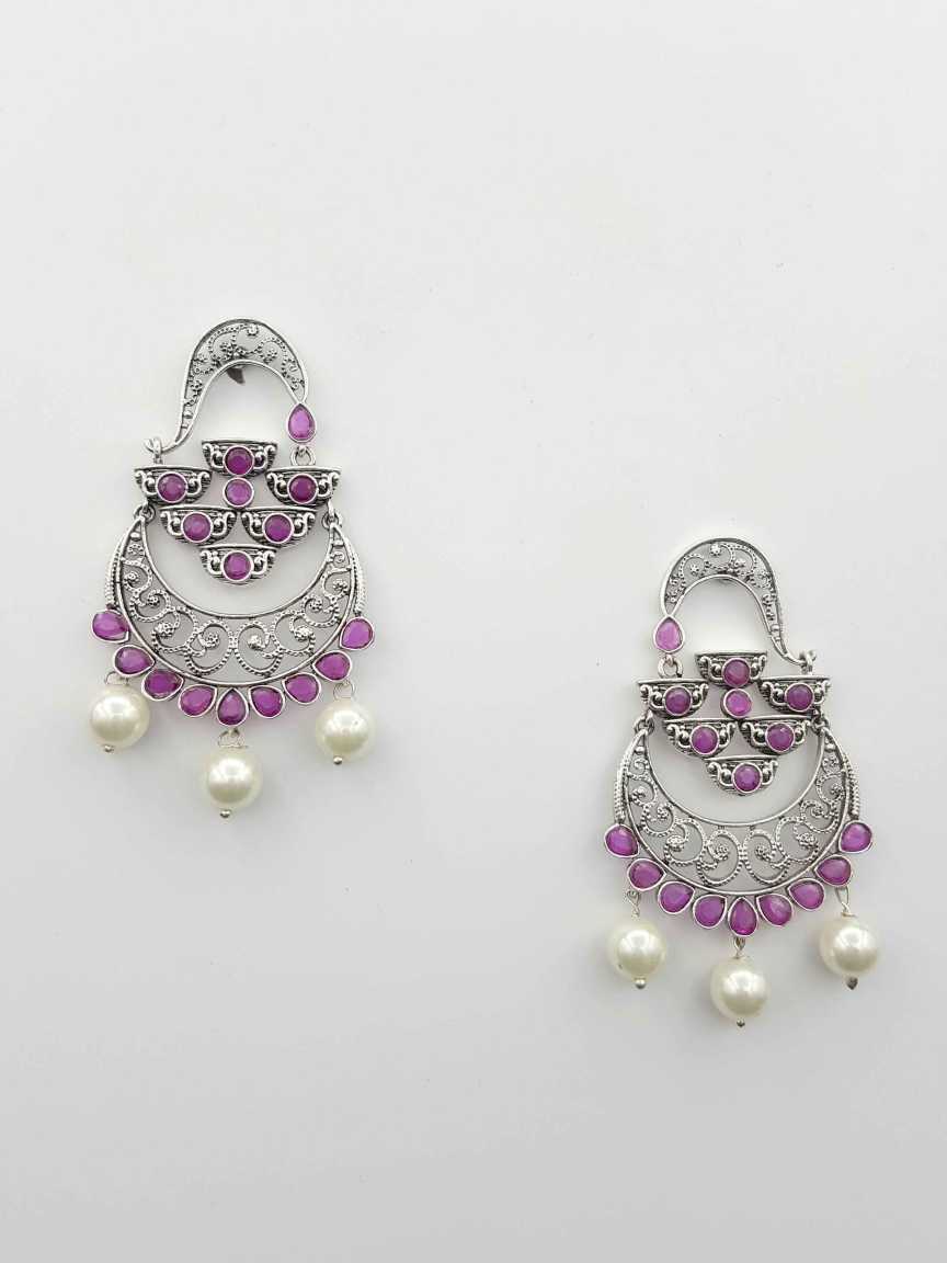 checkered_polki-earring-ERCK19208RNRH