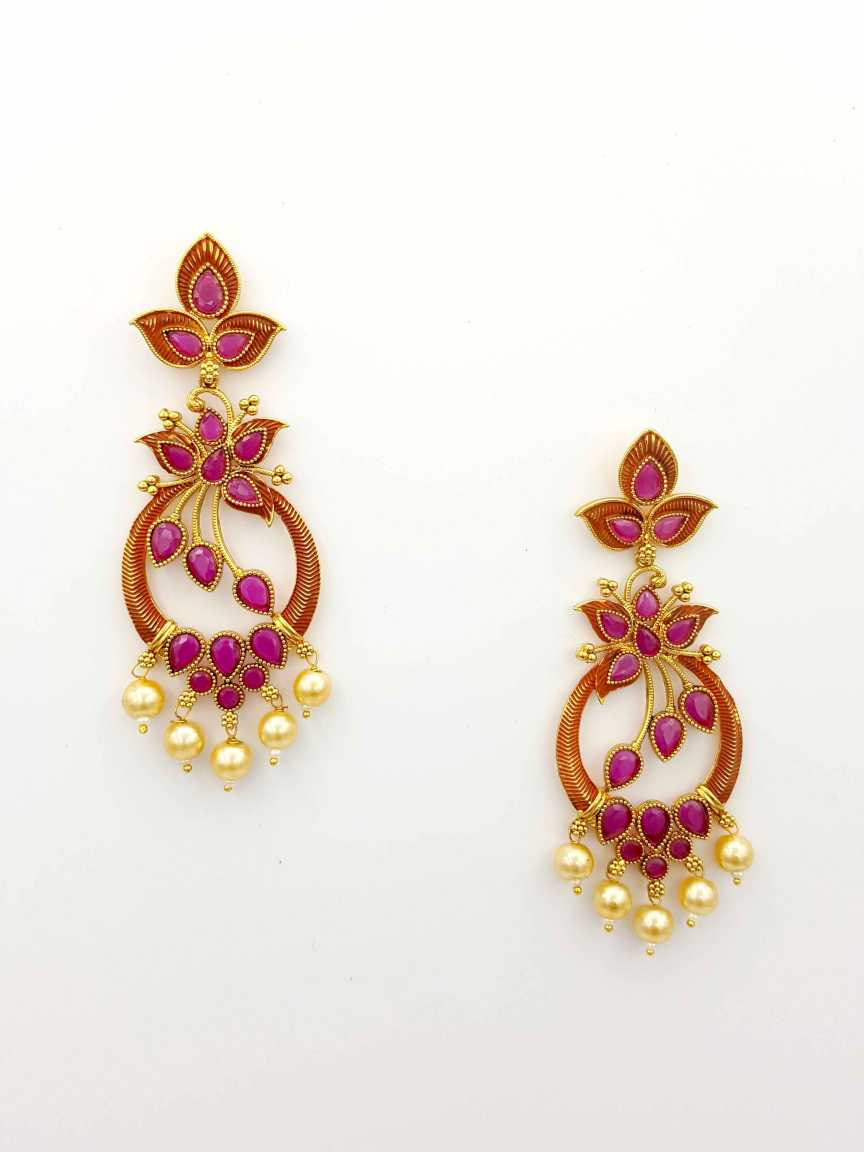 checkered_polki-earring-ERCK19300RBBWHG