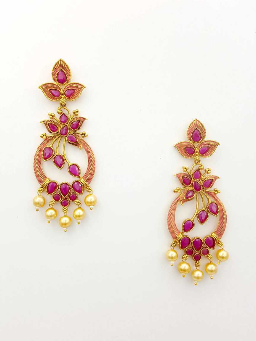 checkered_polki-earring-ERCK19300RBPKHG