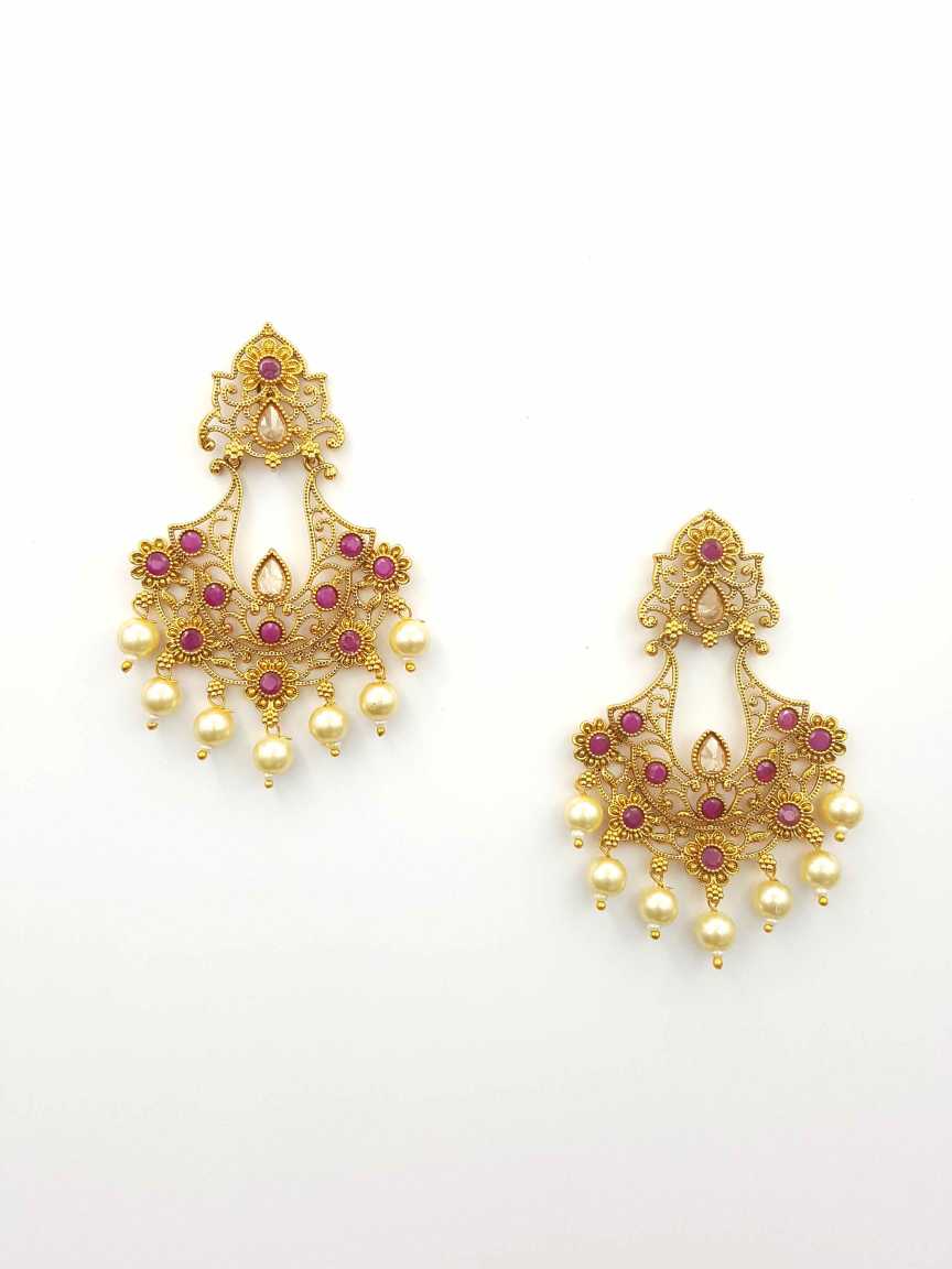 checkered_polki-earring-ERCK19483RBHG