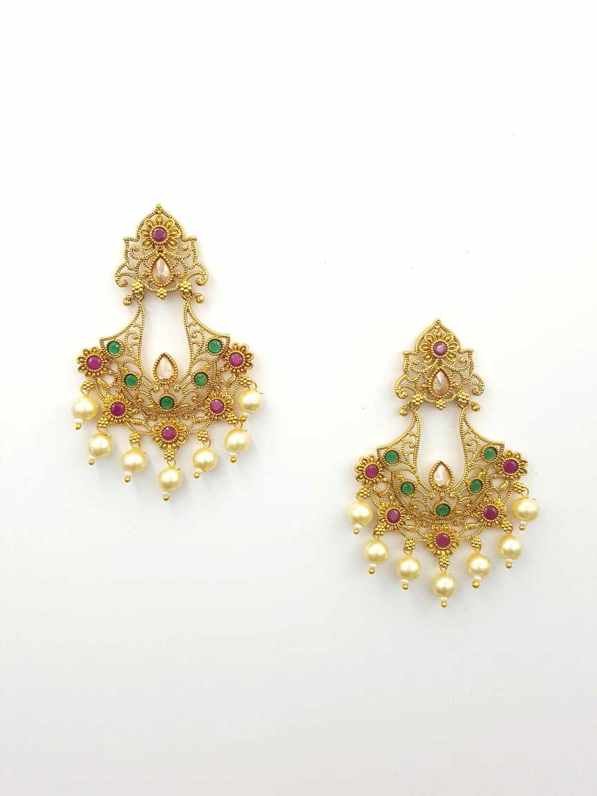 checkered_polki-earring-ERCK19483REHG