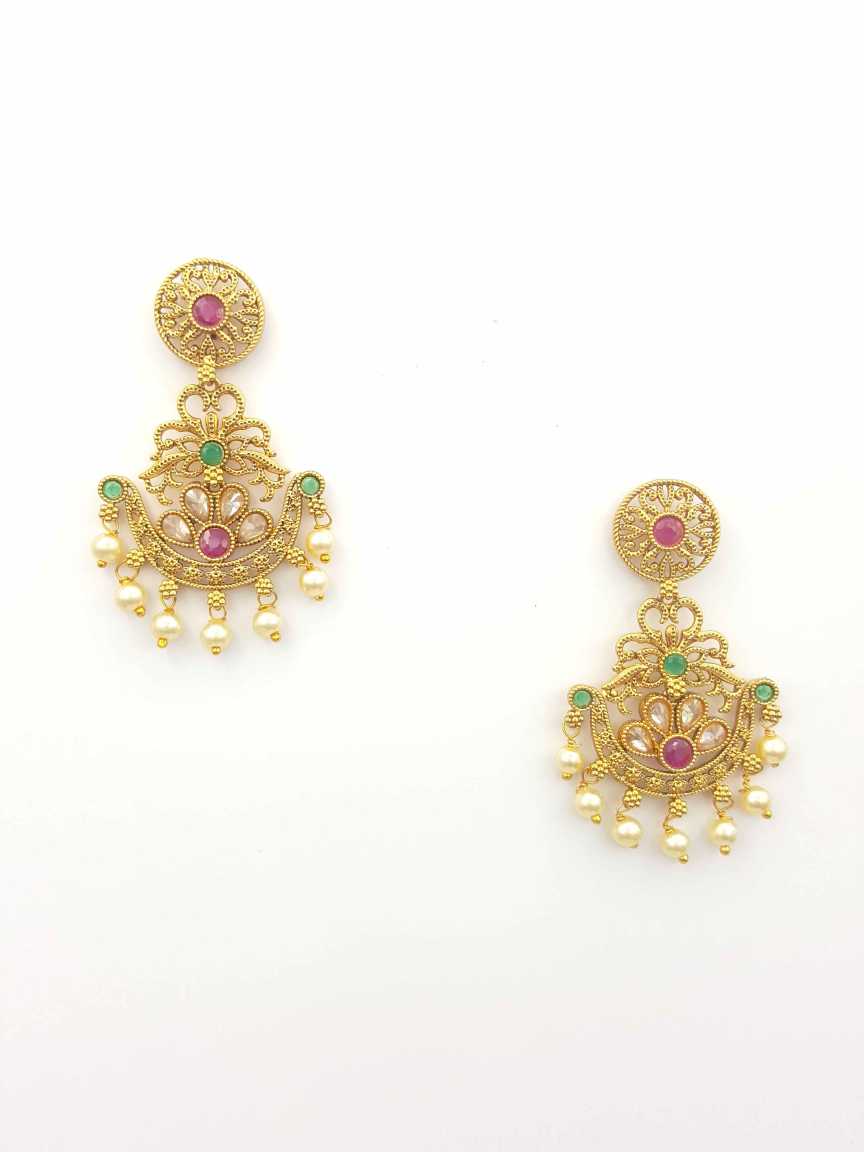 checkered_polki-earring-ERCK19579REHG