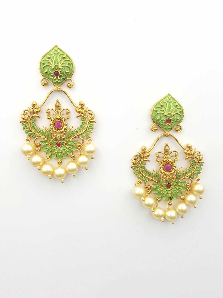 checkered_polki-earring-ERCK19607GMHG