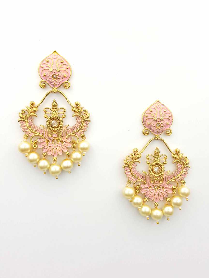 checkered_polki-earring-ERCK19607PKHG