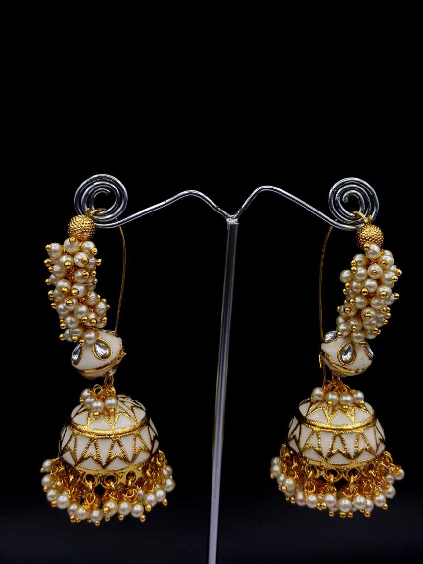 checkered_polki-earring-ERCK19684WHHG