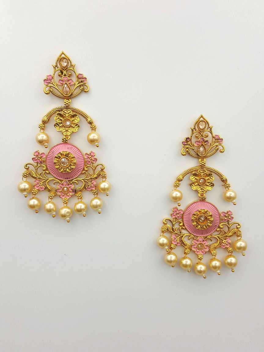 checkered_polki-earring-ERCK19705PKHG