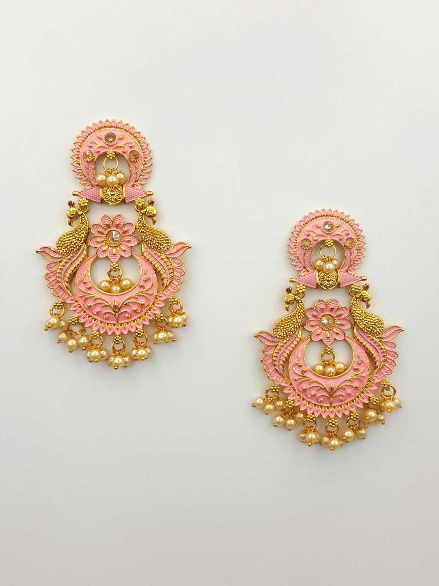 checkered_polki-earring-ERCK19706PKHG
