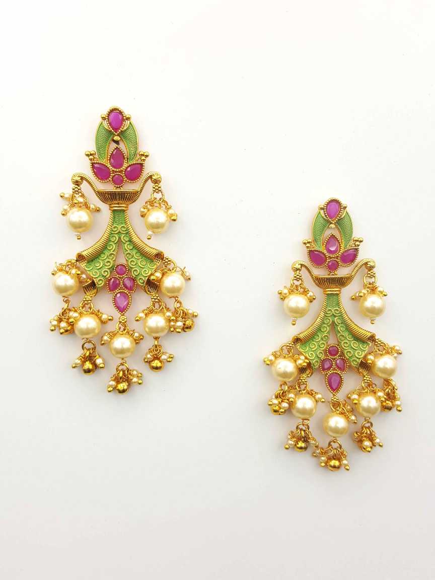 checkered_polki-earring-ERCK19742GMHG
