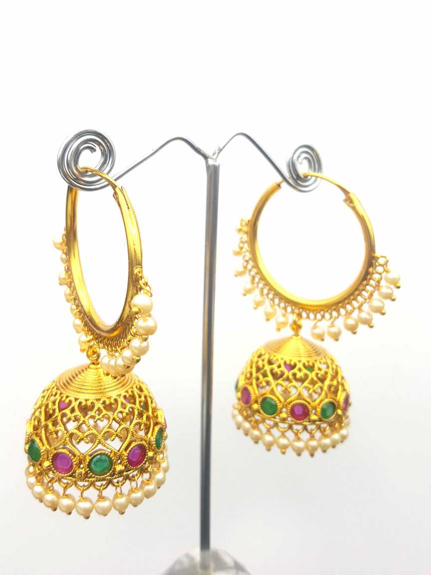 checkered_polki-earring-ERCK19760REHG