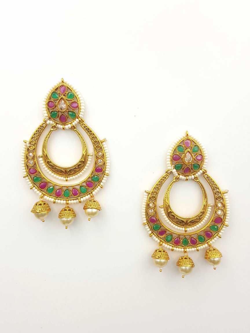 checkered_polki-earring-ERCK19939REHG