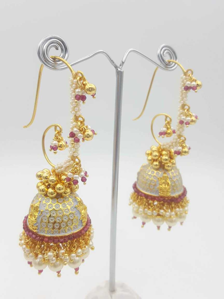 checkered_polki-earring-ERCK19981GYRNHG