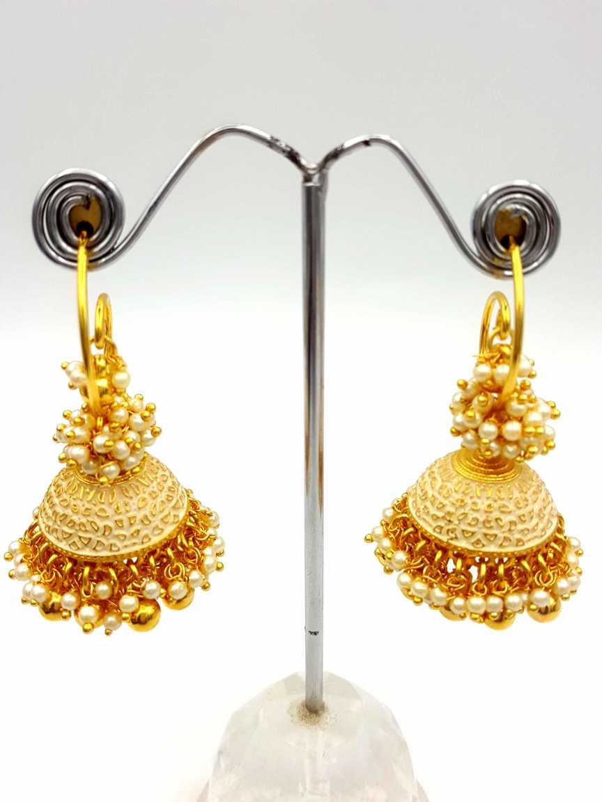 checkered_polki-earring-ERCK20887WHHG