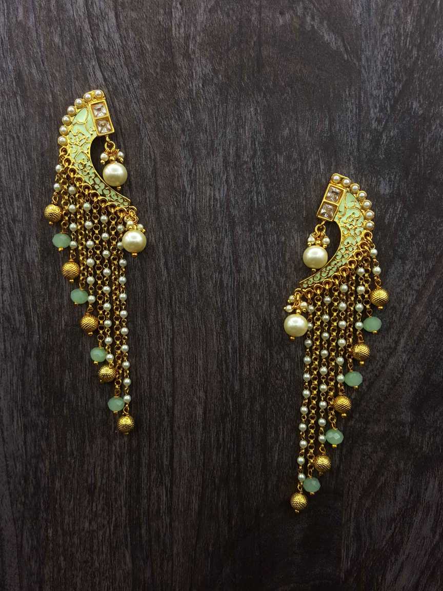 checkered_polki-earring-ERCK20888GMHG