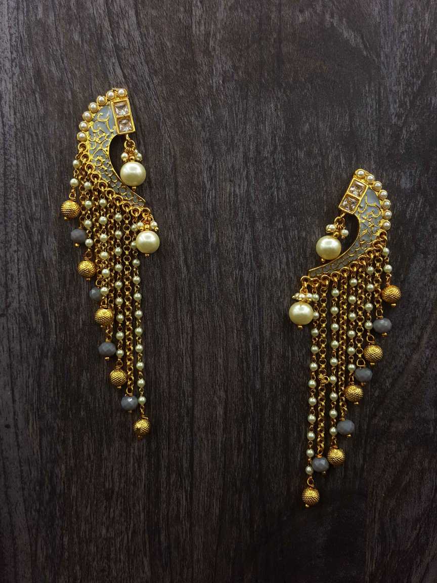 checkered_polki-earring-ERCK20888GYHG