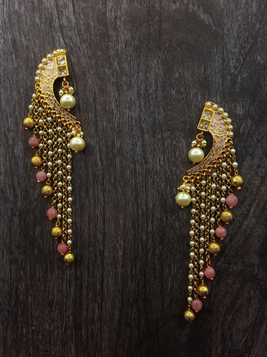 checkered_polki-earring-ERCK20888PKHG