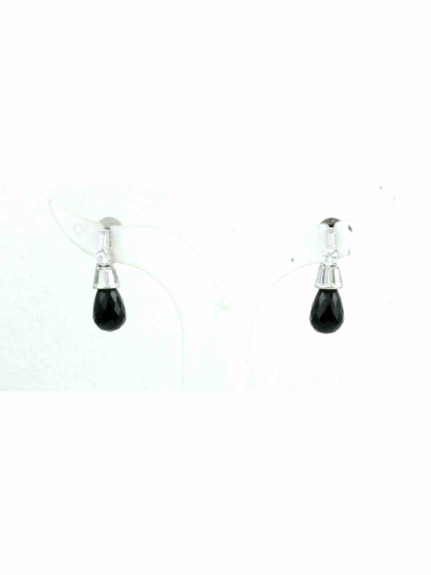 EARRING in CZ AD AMERICAN DIAMOND Style | Design - 12890