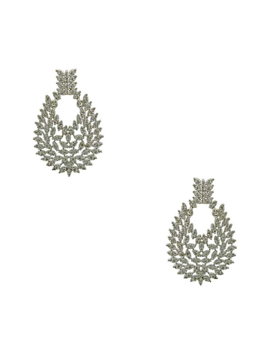EARRING in CZ AD AMERICAN DIAMOND Style | Design - 14234