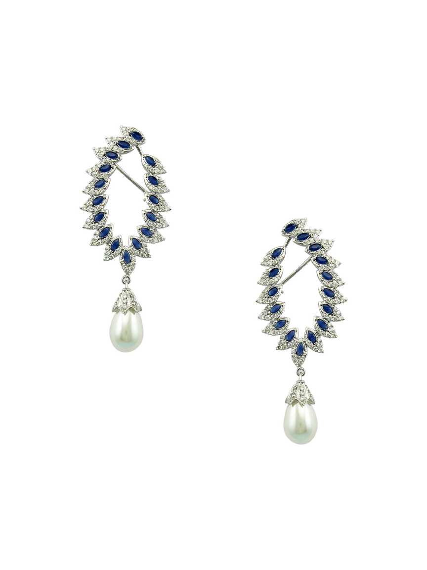 EARRING in CZ AD AMERICAN DIAMOND Style | Design - 16651