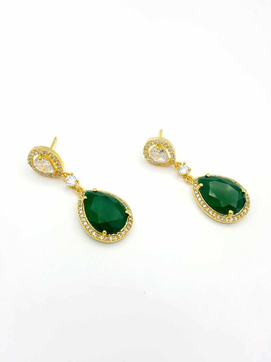 EARRING in CZ AD AMERICAN DIAMOND Style | Design - 18945