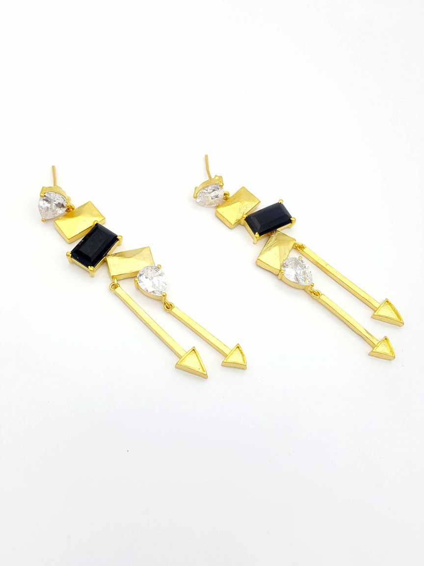 EARRING in CZ AD AMERICAN DIAMOND Style | Design - 18953