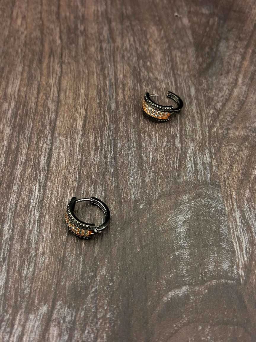EARRING in CZ AD AMERICAN DIAMOND Style | Design - 20402