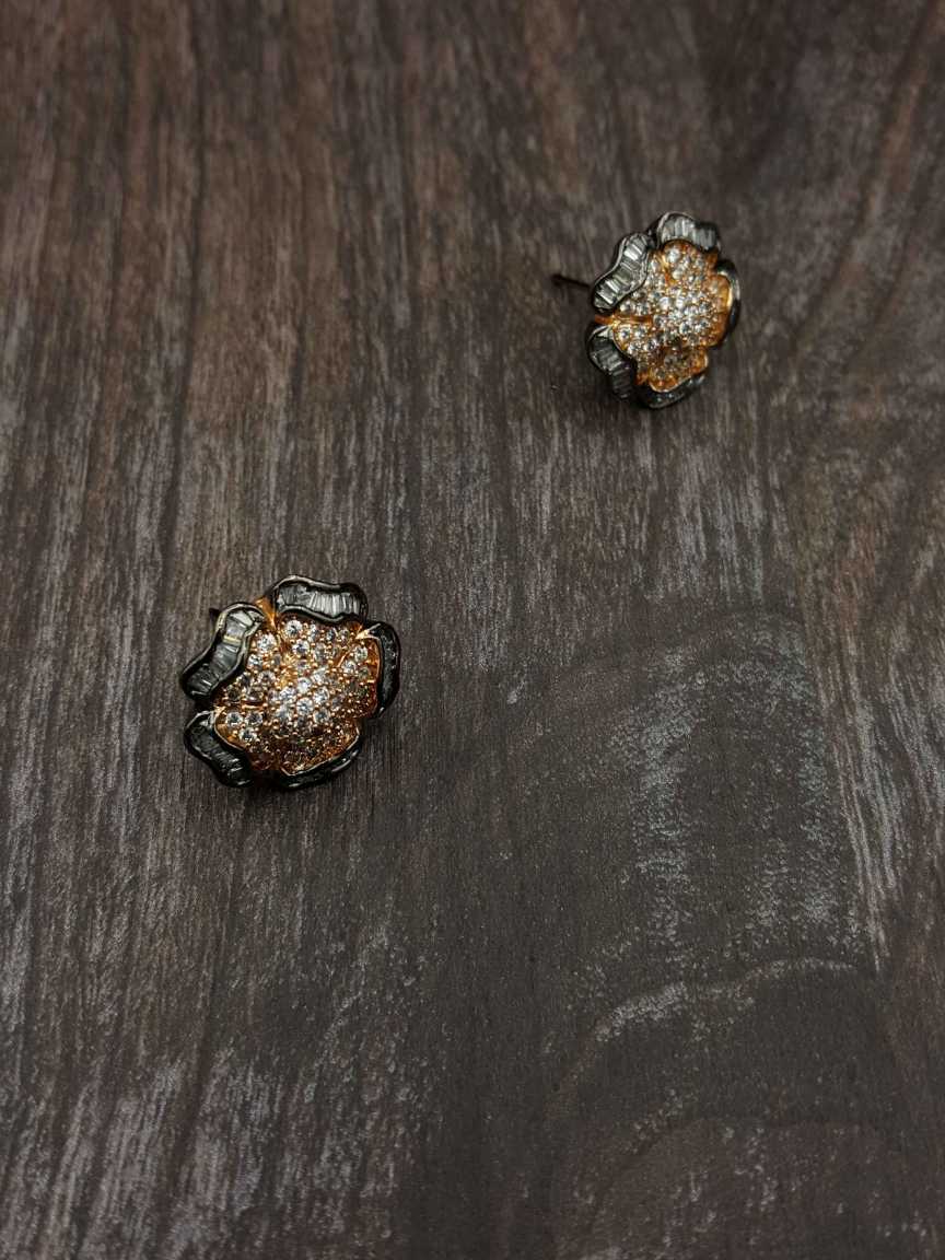 EARRING in CZ AD AMERICAN DIAMOND Style | Design - 20439