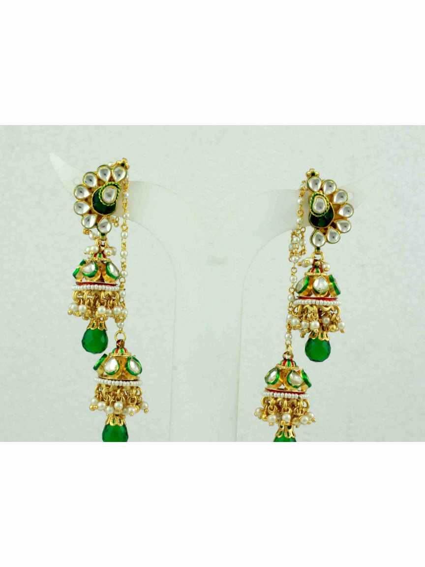 EARRING in JADAU KUNDAN Style | Design - 11044