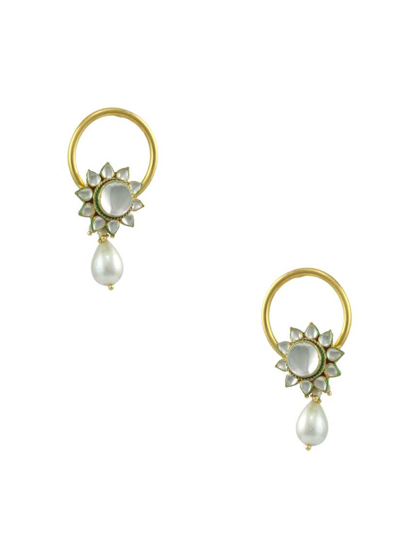 EARRING in JADAU KUNDAN Style | Design - 11071