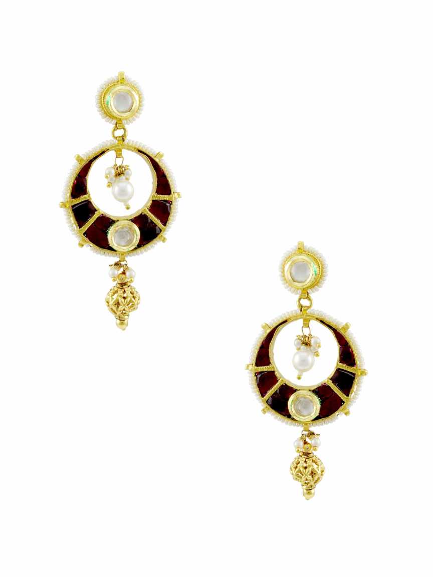 EARRING in JADAU KUNDAN Style | Design - 11077