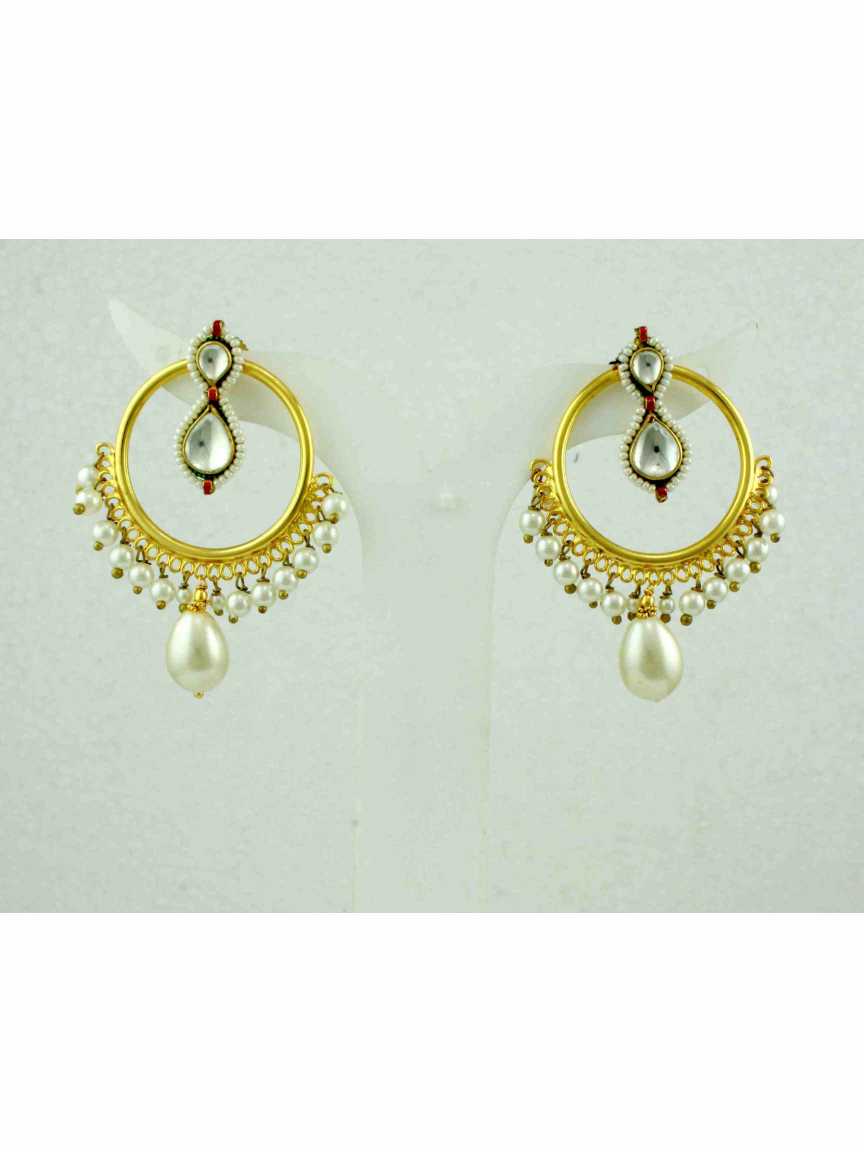 EARRING in JADAU KUNDAN Style | Design - 11079