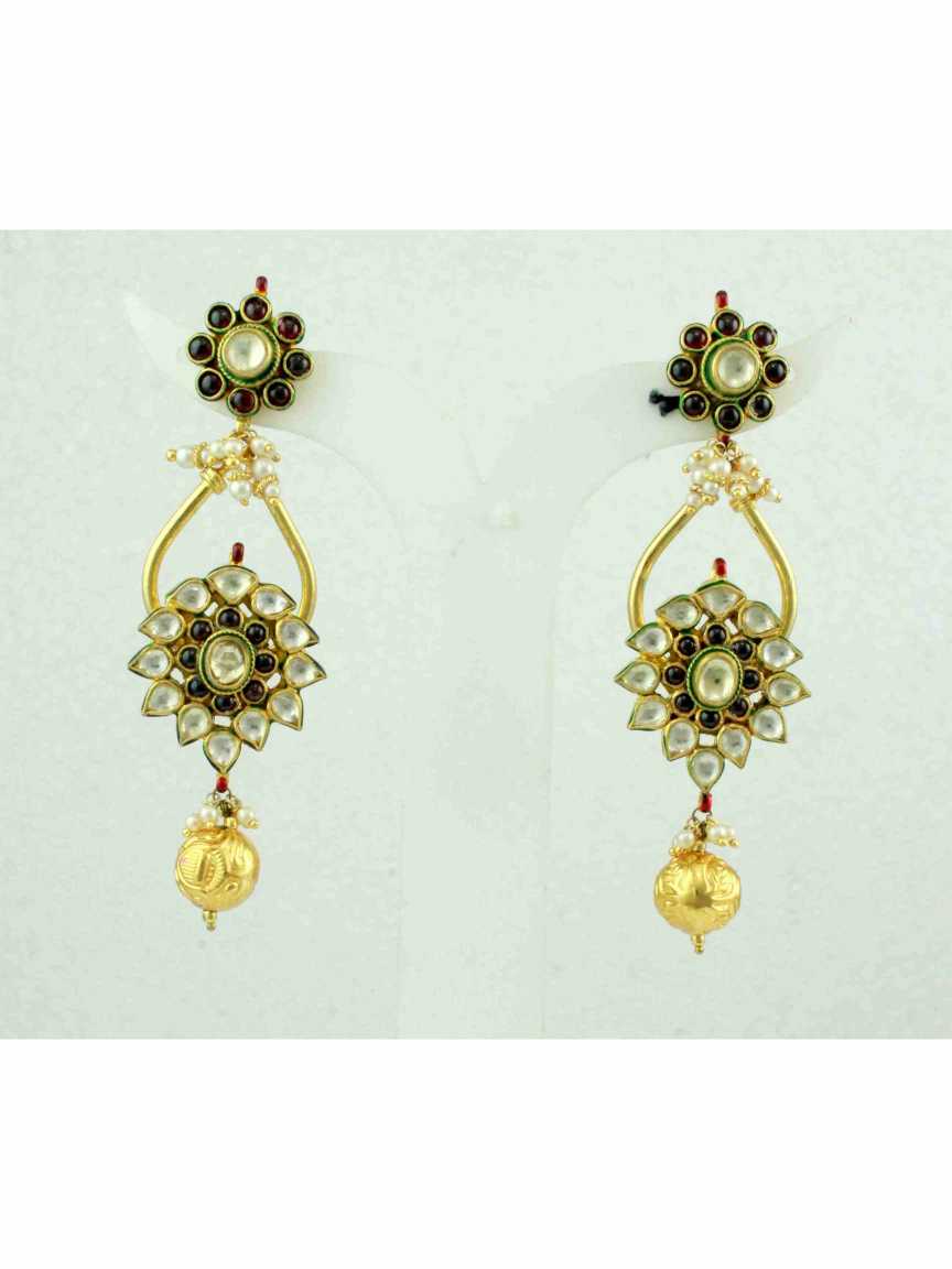 EARRING in JADAU KUNDAN Style | Design - 11083