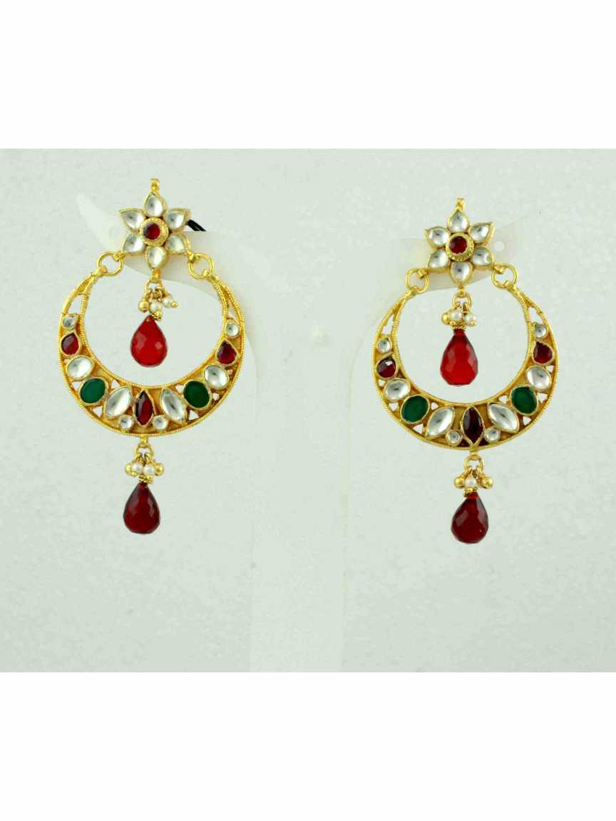 EARRING in JADAU KUNDAN Style | Design - 11084