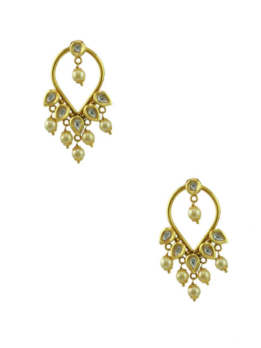 EARRING in JADAU KUNDAN Style | Design - 11110